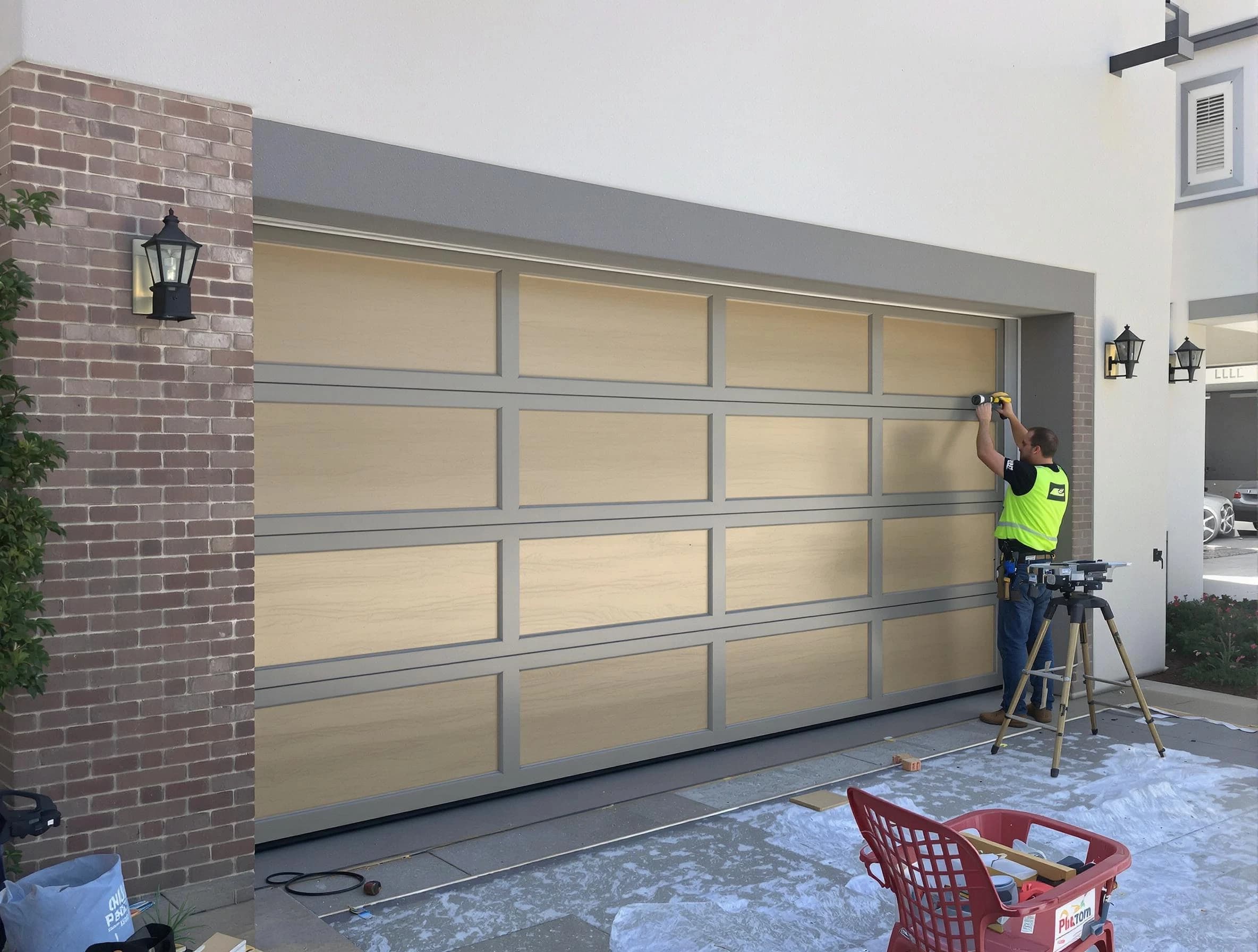 Garage door replacement service by Farmington Garage Door Repair in Farmington