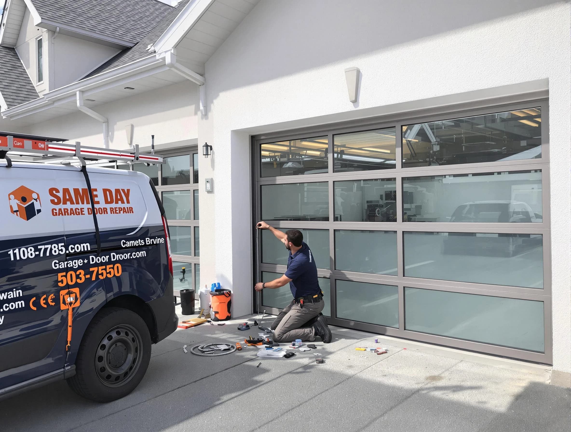 Same-day garage door repair service by Farmington Garage Door Repair in Farmington