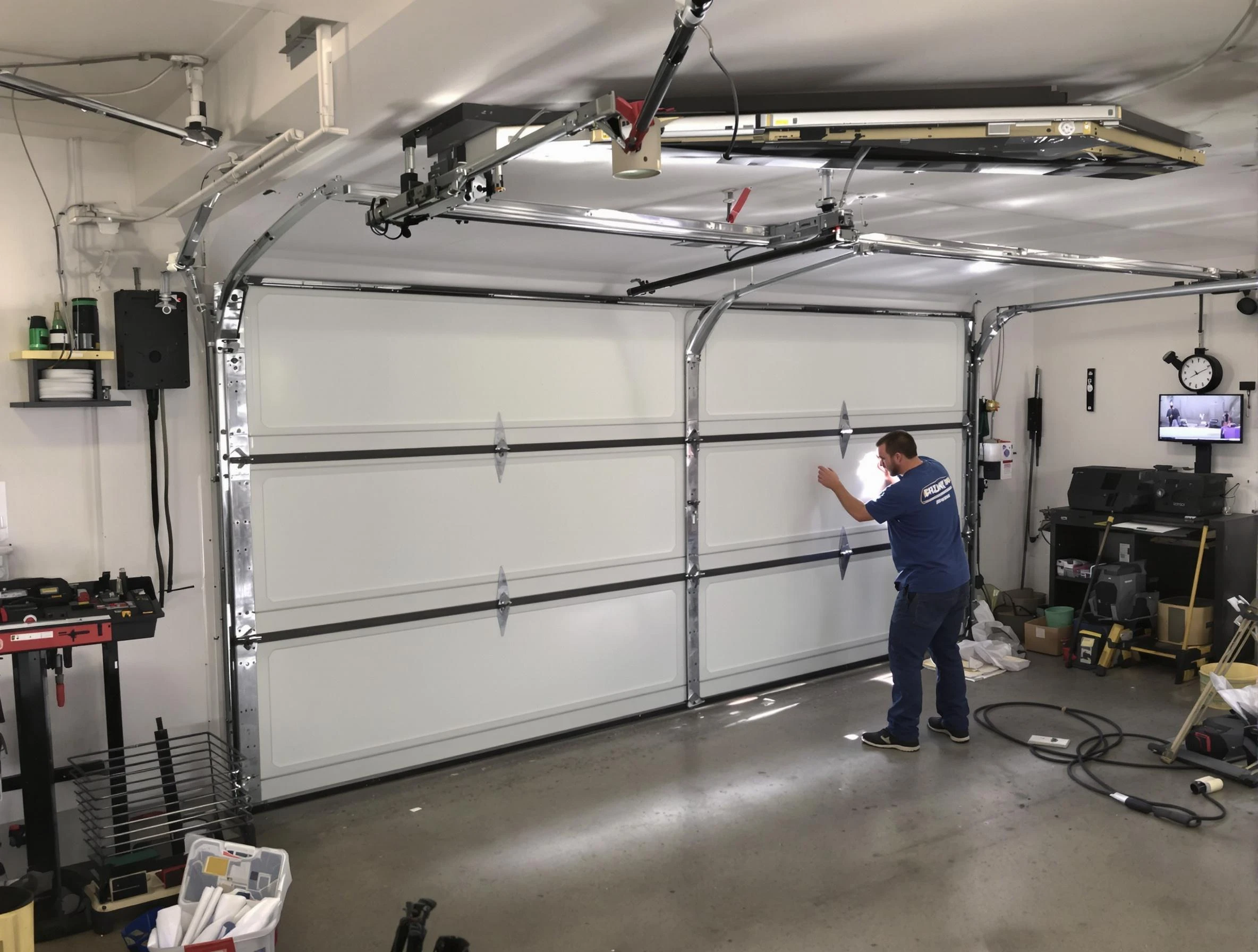 Professional garage door repair service by Farmington Garage Door Repair in Farmington