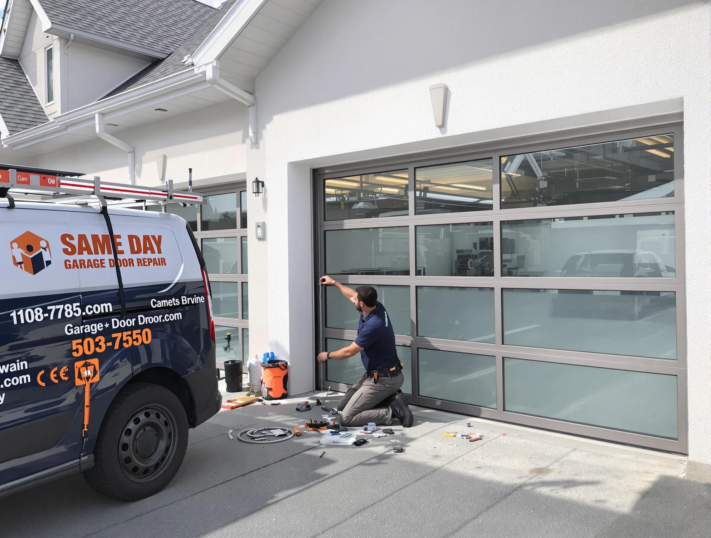 Same-day garage door repair service by Farmington Garage Door Repair in Farmington